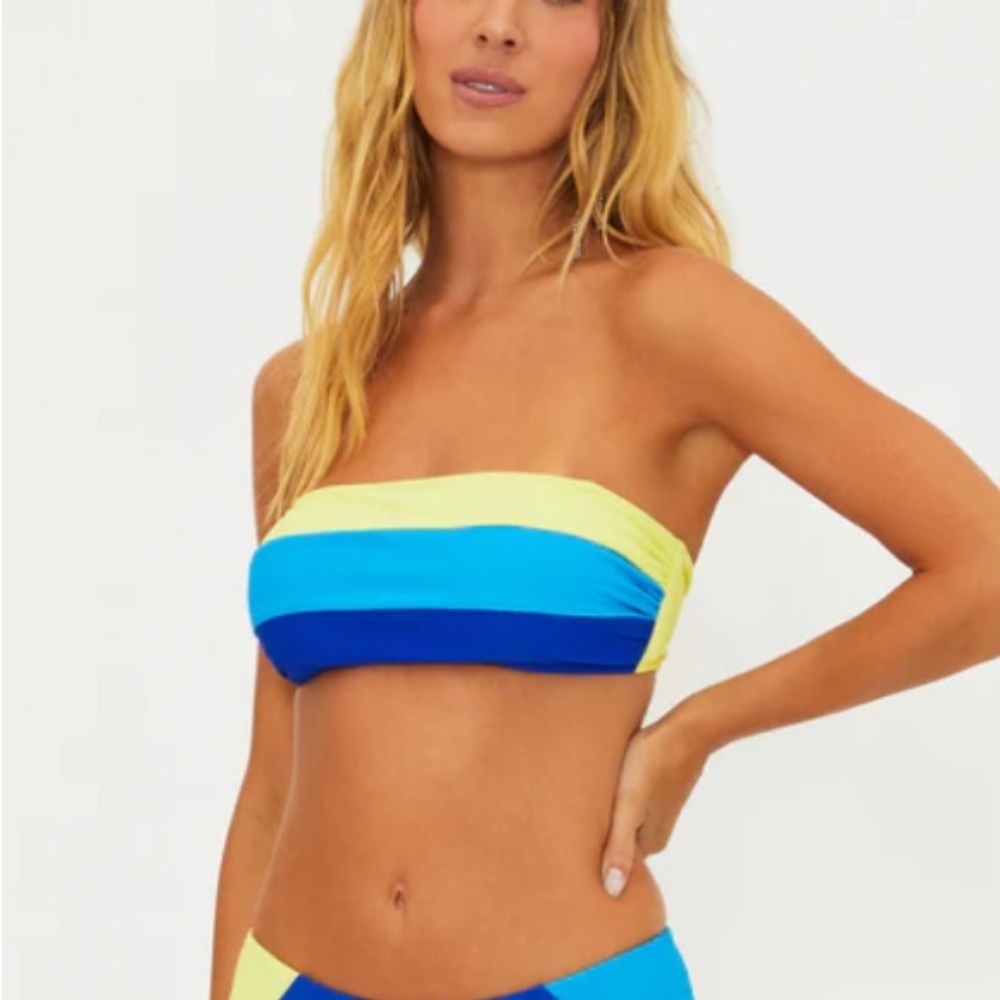 Beach Riot Yellow and Blue Bikini
